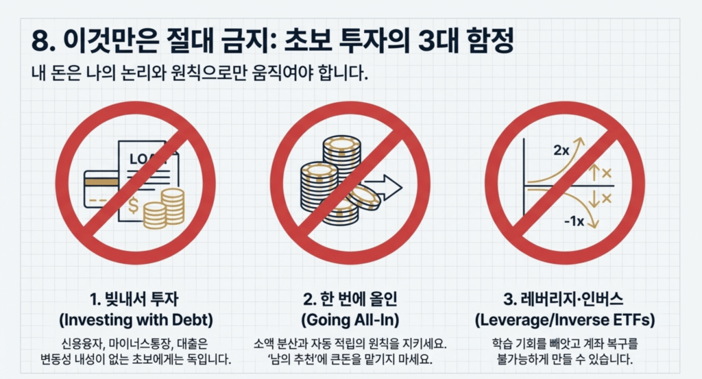 주식 초보 투자 금액 요약