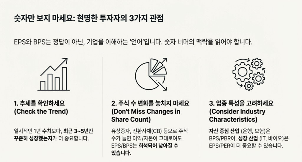 EPS와 BPS 핵심 포인트