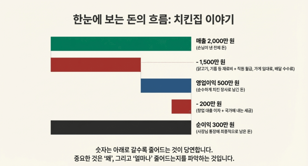 매출, 영업이익, 순이익 핵심 포인트