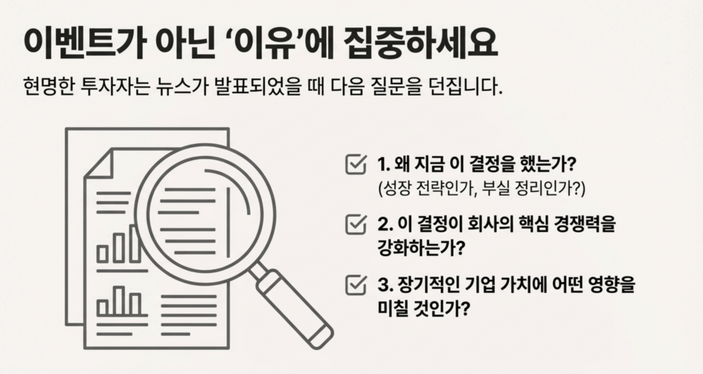 분할, 합병, 주식분할 이유