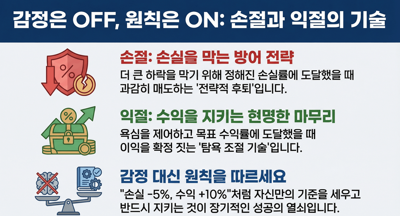 손절, 익절 흐름