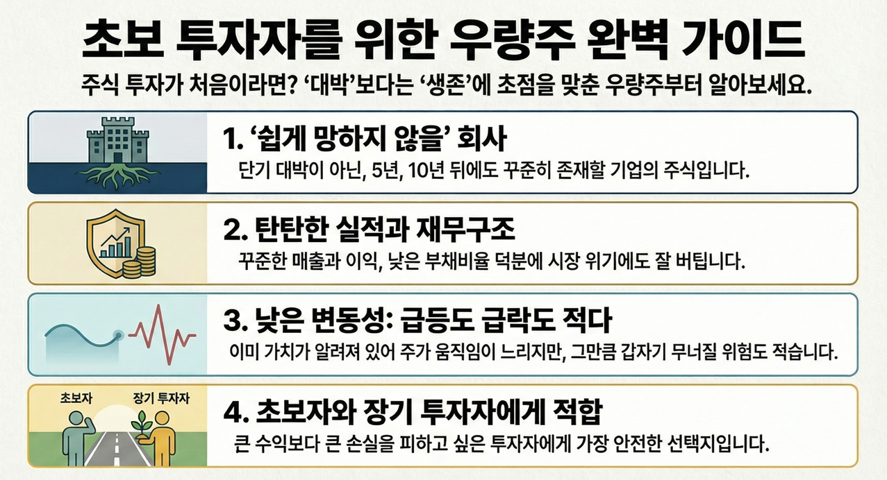 우량주 투자 핵심 요약