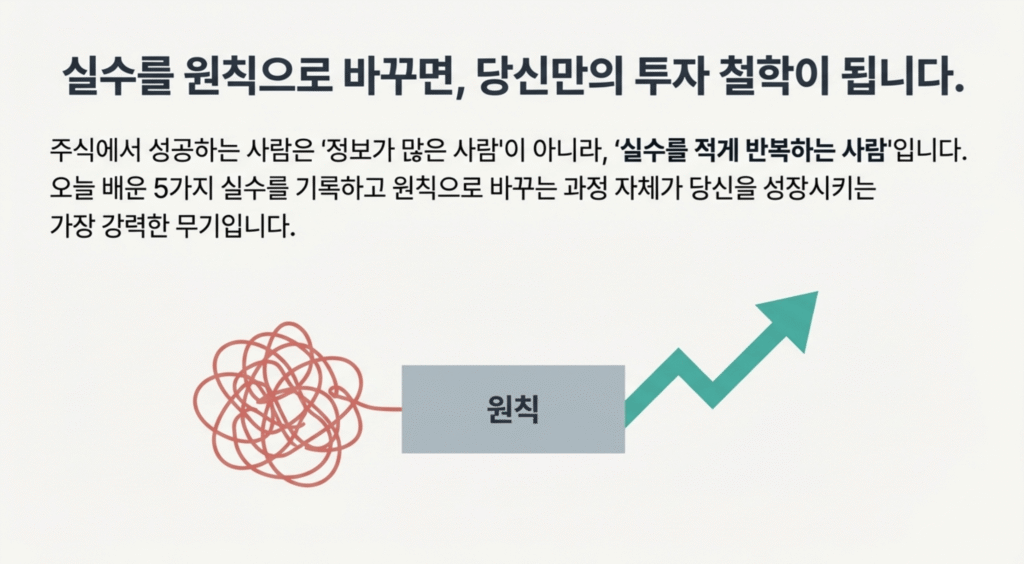 주식 초보 실수 5가지