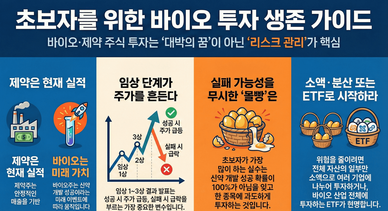 바이오 주식 투자 핵심 요약
