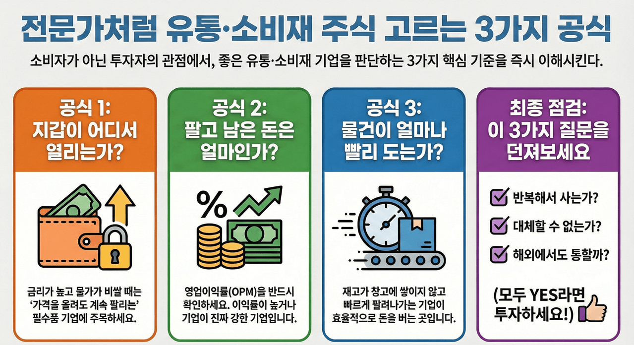 유통주 투자 핵심 요약