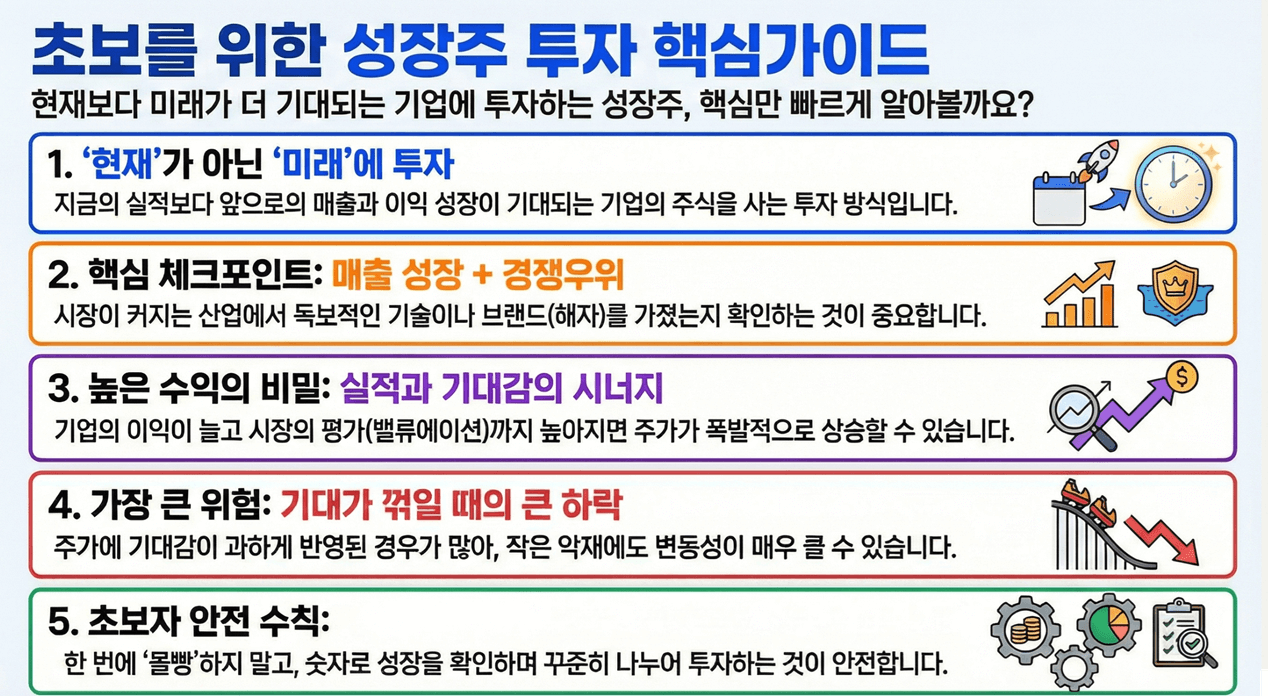 성장주 투자 핵심 요약