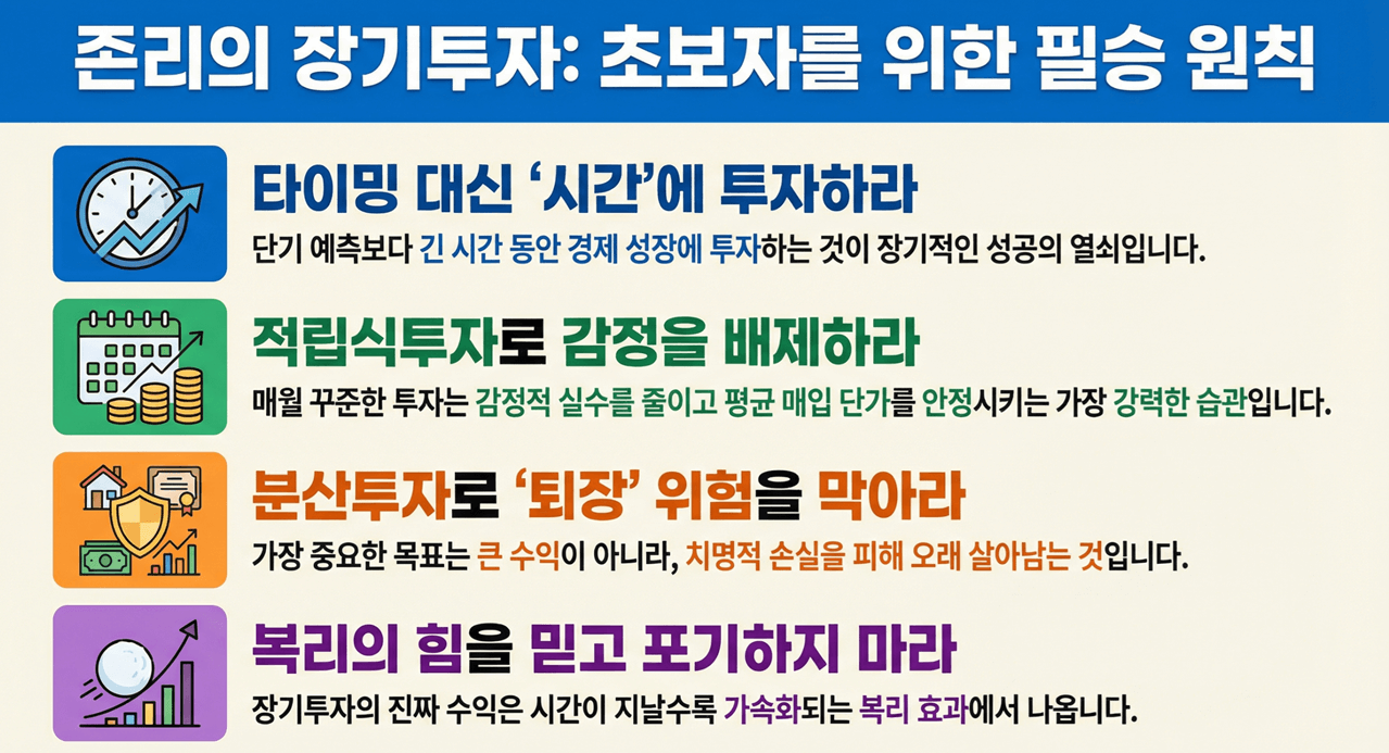 존리의 장기 투자 핵심 요약
