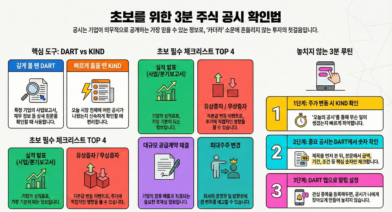 주식 공시 핵심 요약