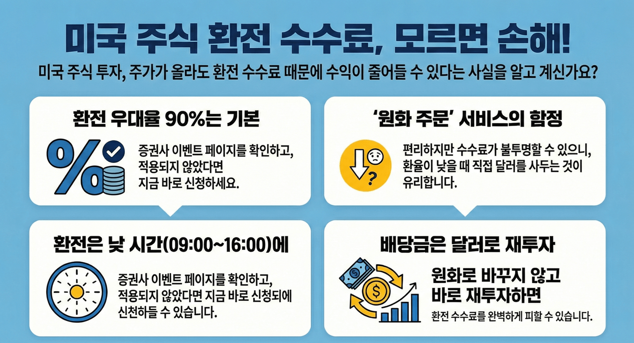 미국 주식 환율 핵심 요약