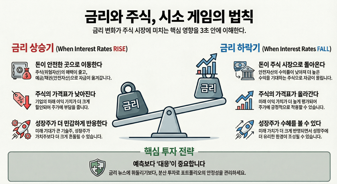 금리와 주식 관계 핵심 요약