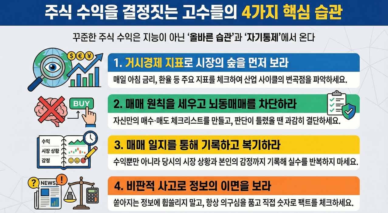 주식 수익 핵심 요약