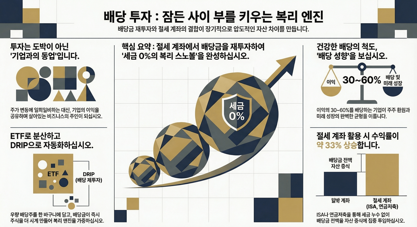 배당금 복리 핵심 요약