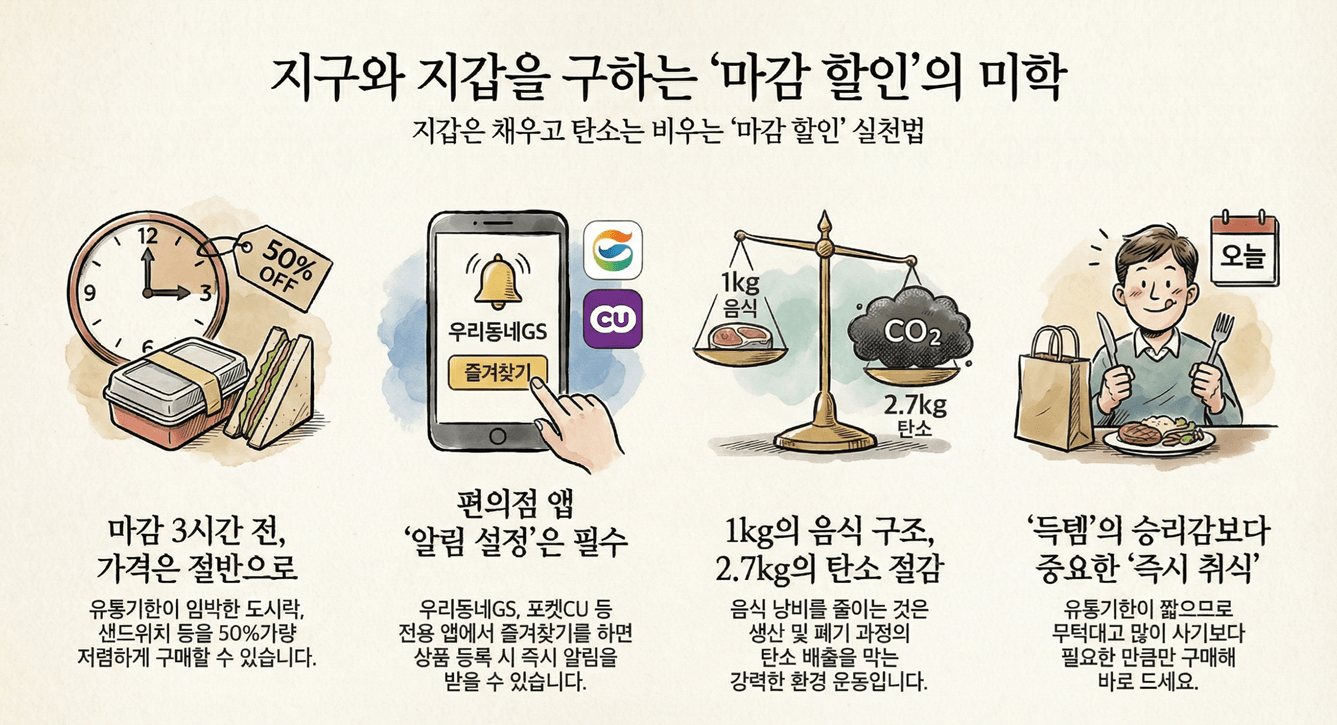 마감 할인 핵심 요약